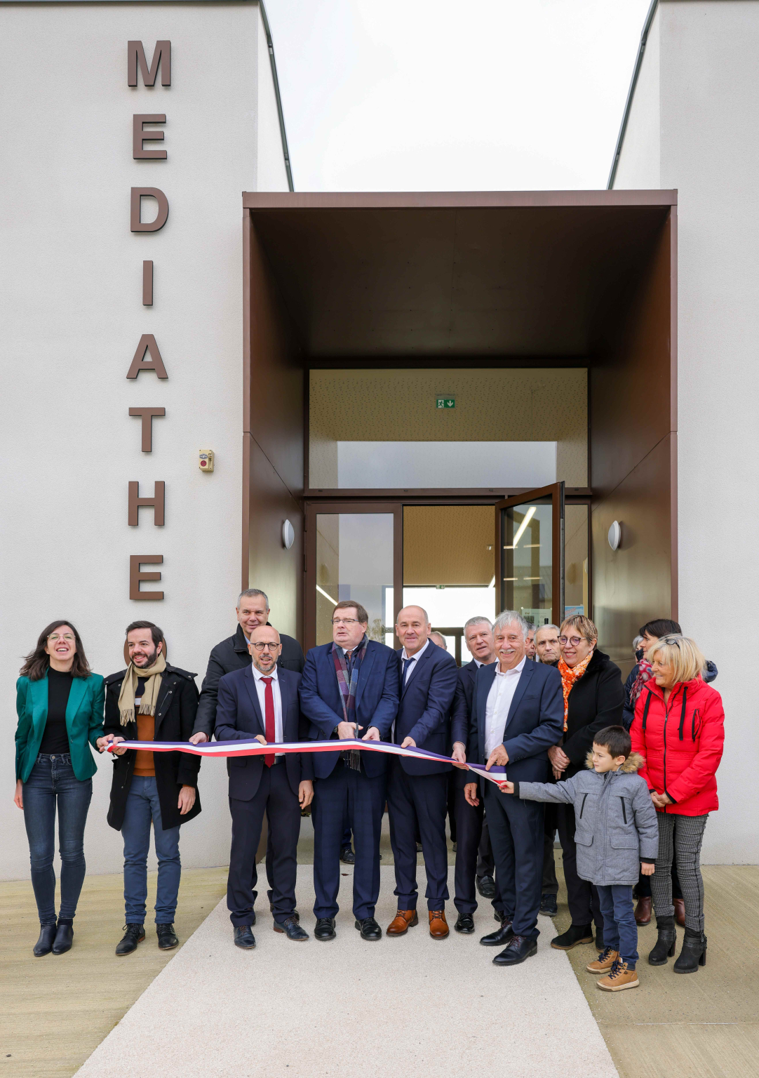 Inauguration De La M Diath Que Val Communaut De Communes Val